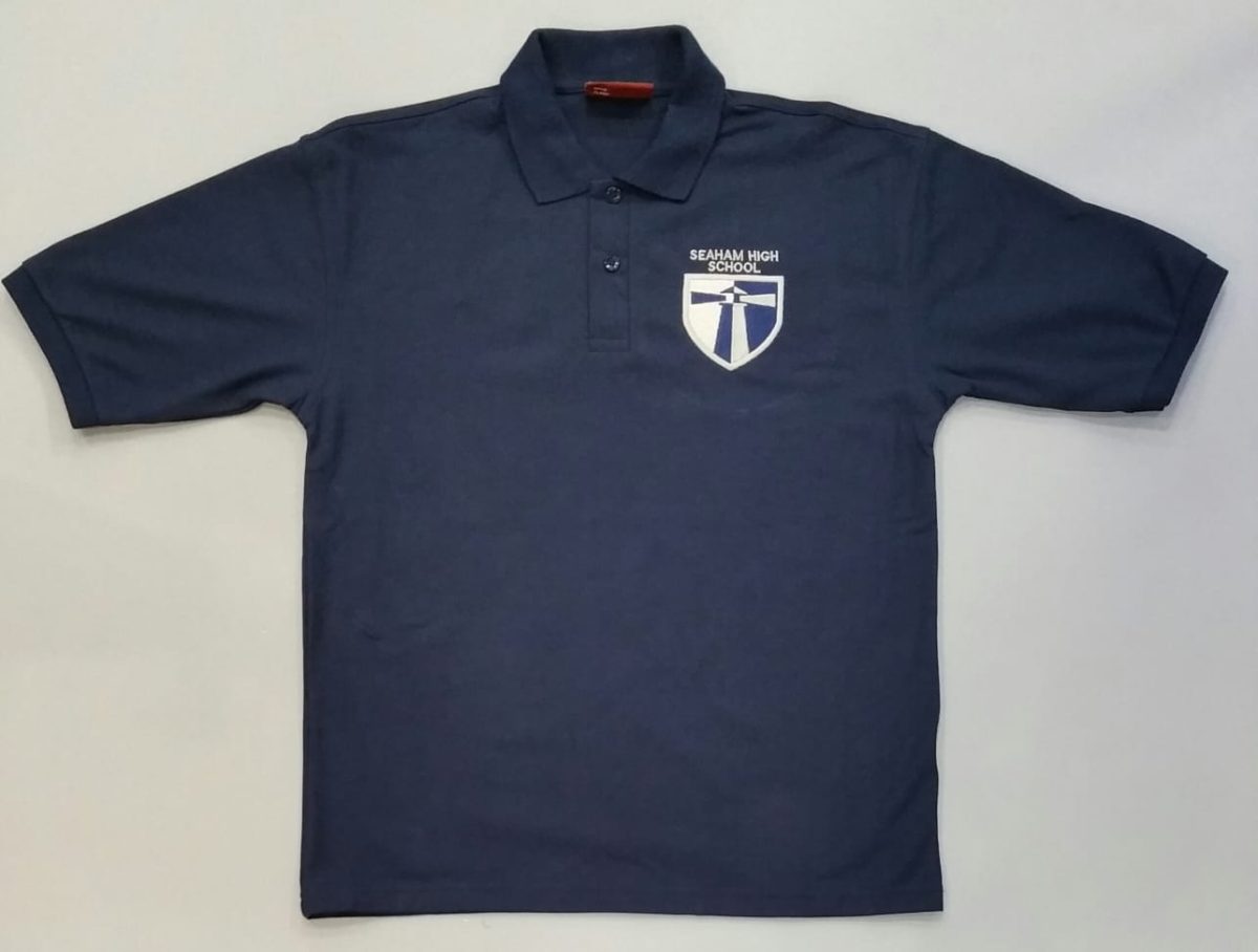 Navy Blue Sports polo shirt