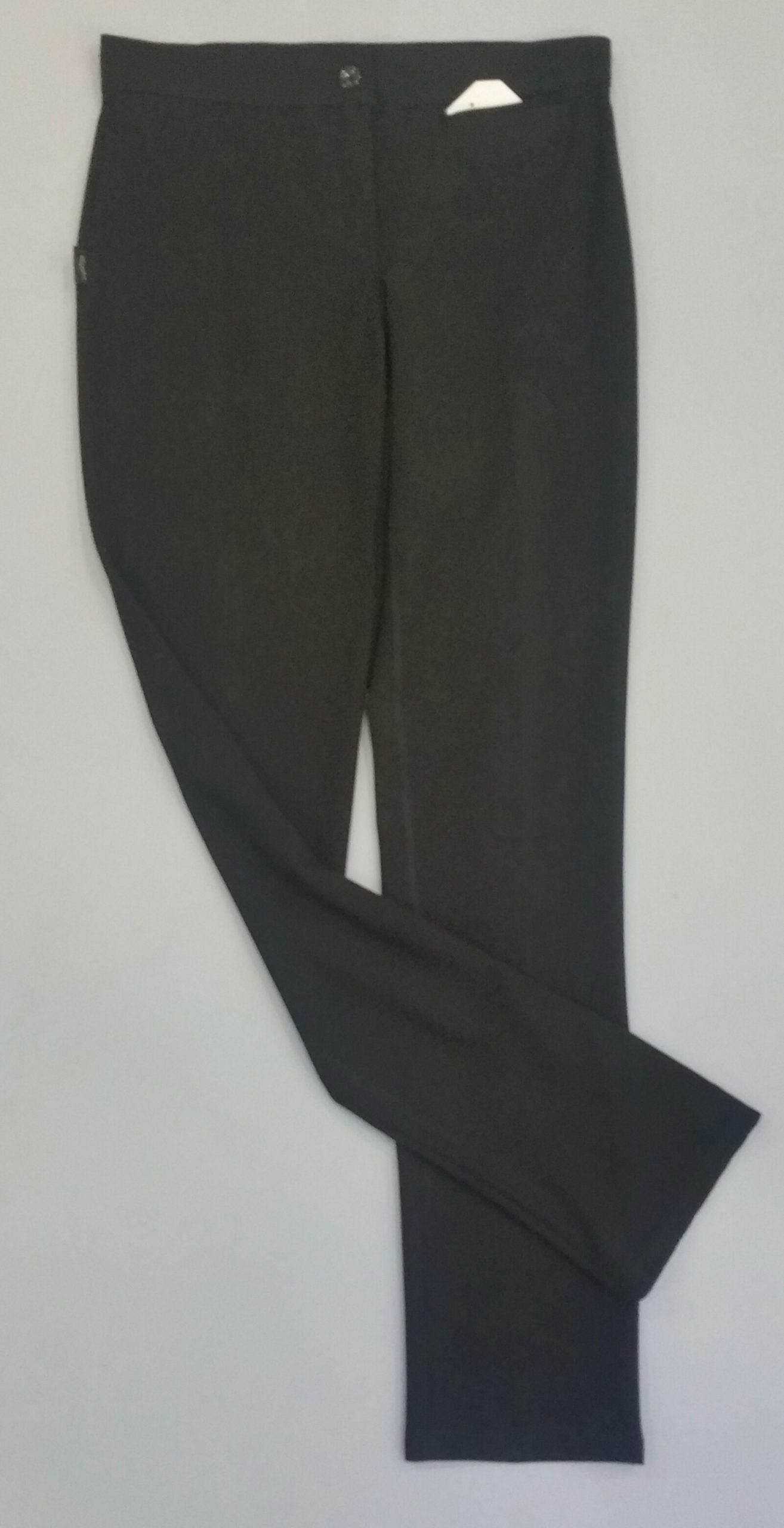 GIRLS slim-fit black trousers - JD Schoolwear