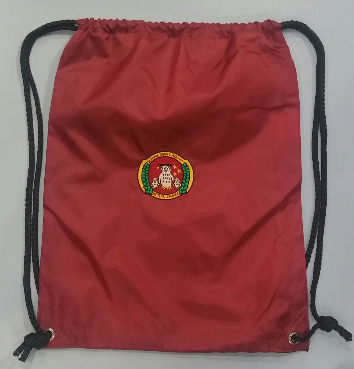 P.E. KIT BAG with embroidered school logo